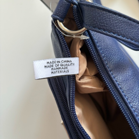 NWT Nine West Blue Everyday Crossbody Shoulder Purse - Picture 13 of 16